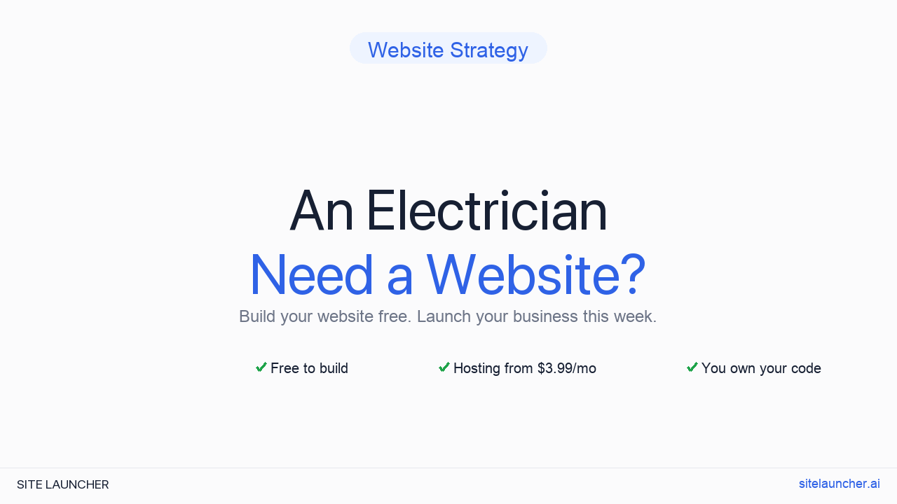 Best Website For An Electrician