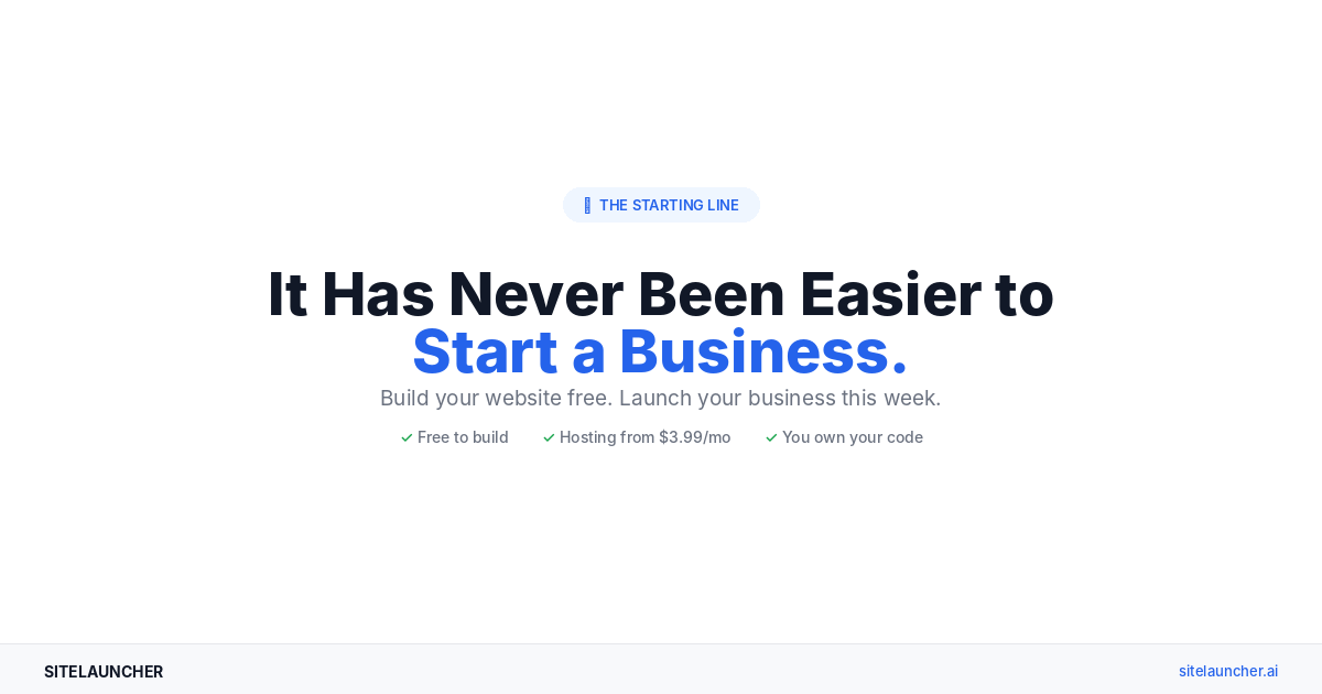 It Has Never Been Easier to Start a Business Than Right Now