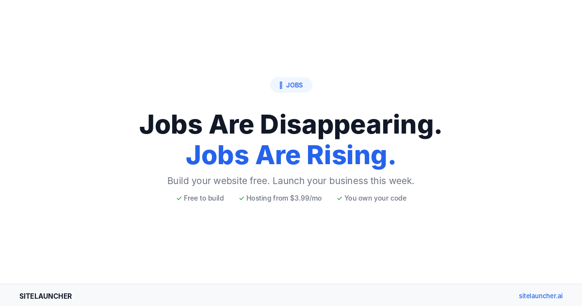 The Two-Year Shakeout: Which Jobs Are Disappearing and Which Are About to Be Worth More Than Ever