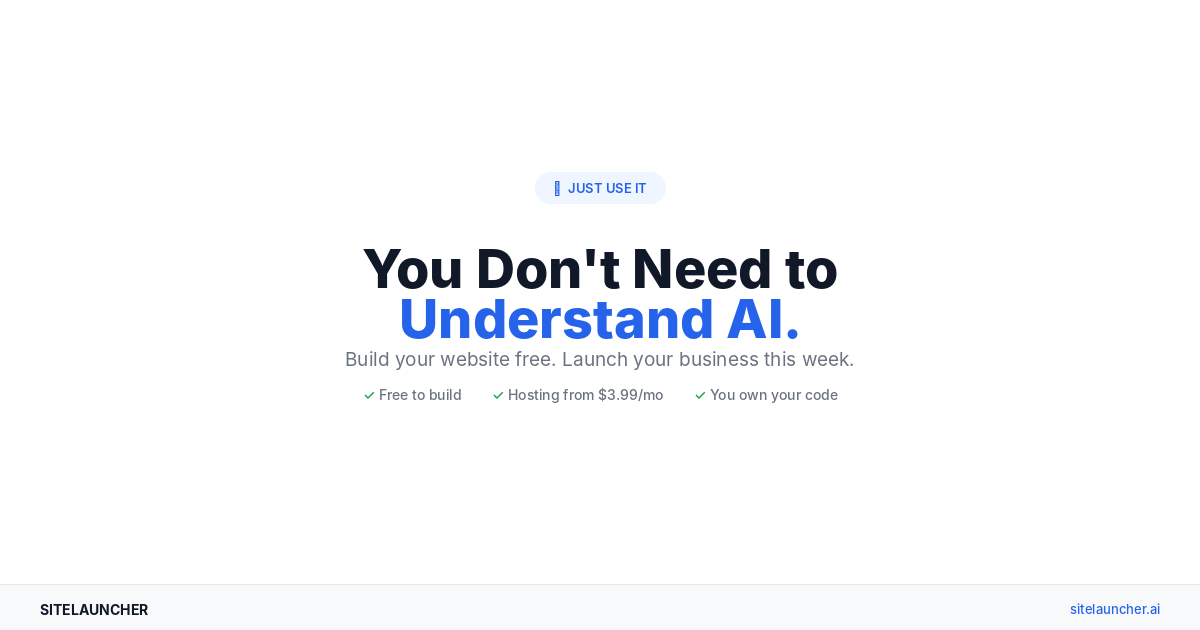 Stop Nerding Out and Just Use AI Already